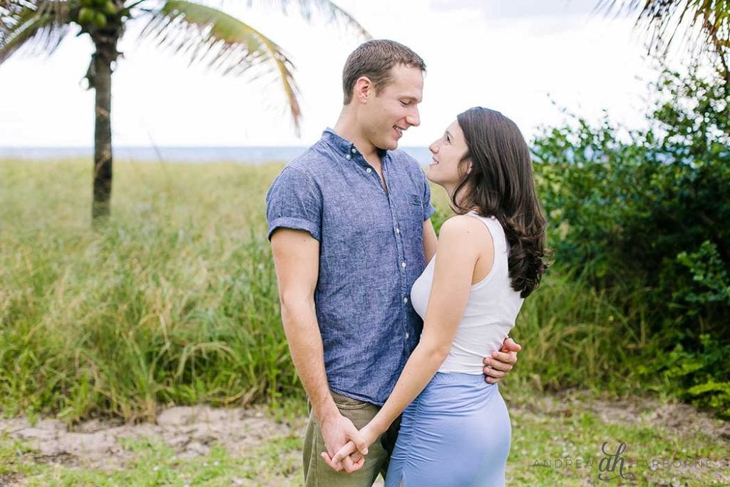 beach engagement photoshoot | fort lauderdale