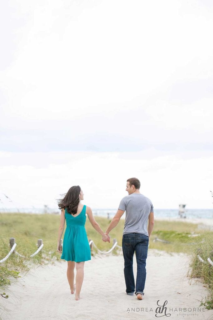 beach engagement photoshoot | fort lauderdale