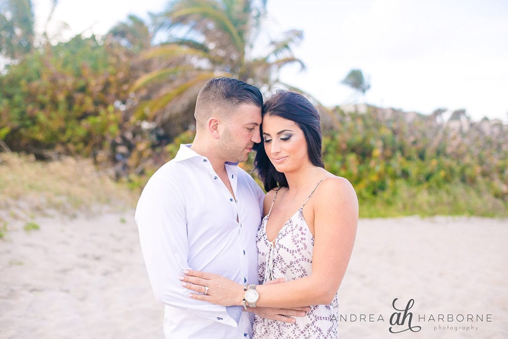 South Florida Beach Engagement | Andrea Harborne Photography