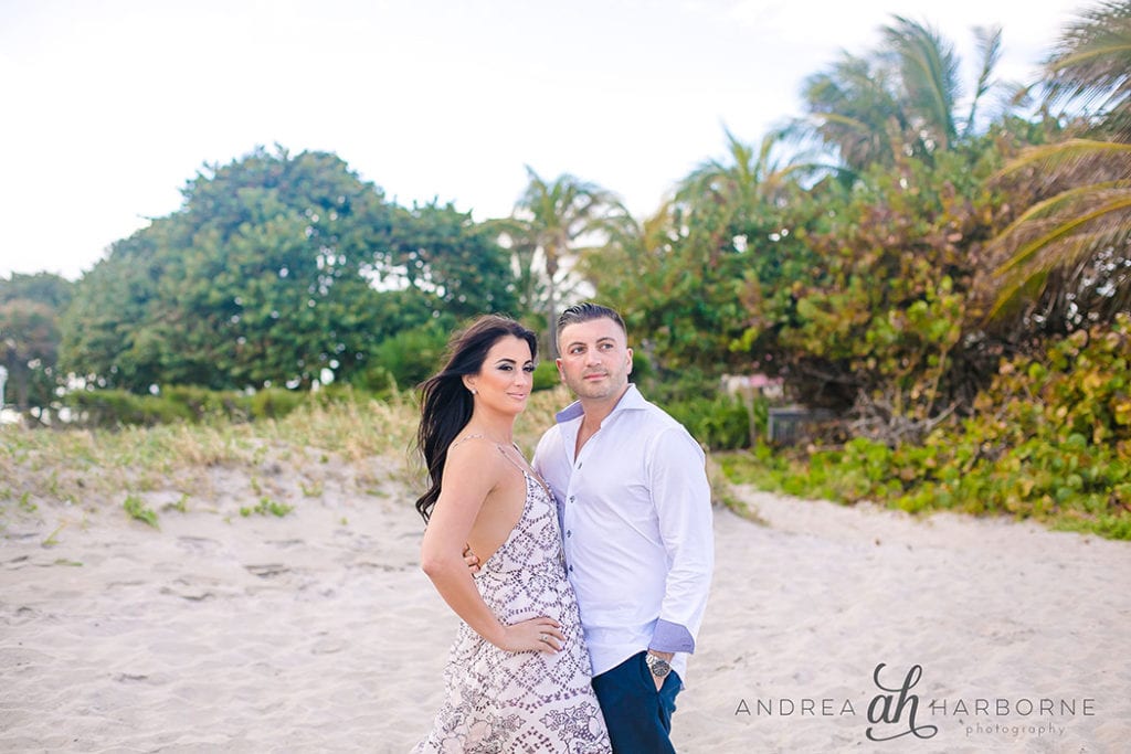 South Florida Beach Engagement | Andrea Harborne Photography