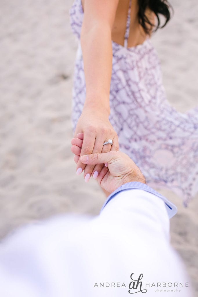 South Florida Beach Engagement | Andrea Harborne Photography