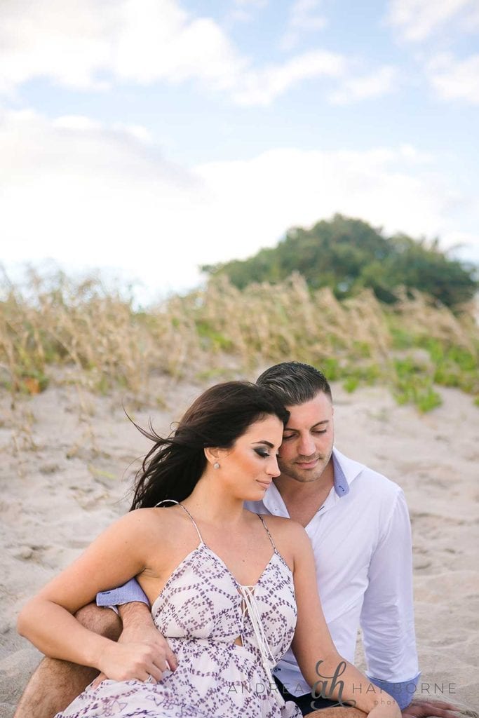 South Florida Beach Engagement | Andrea Harborne Photography