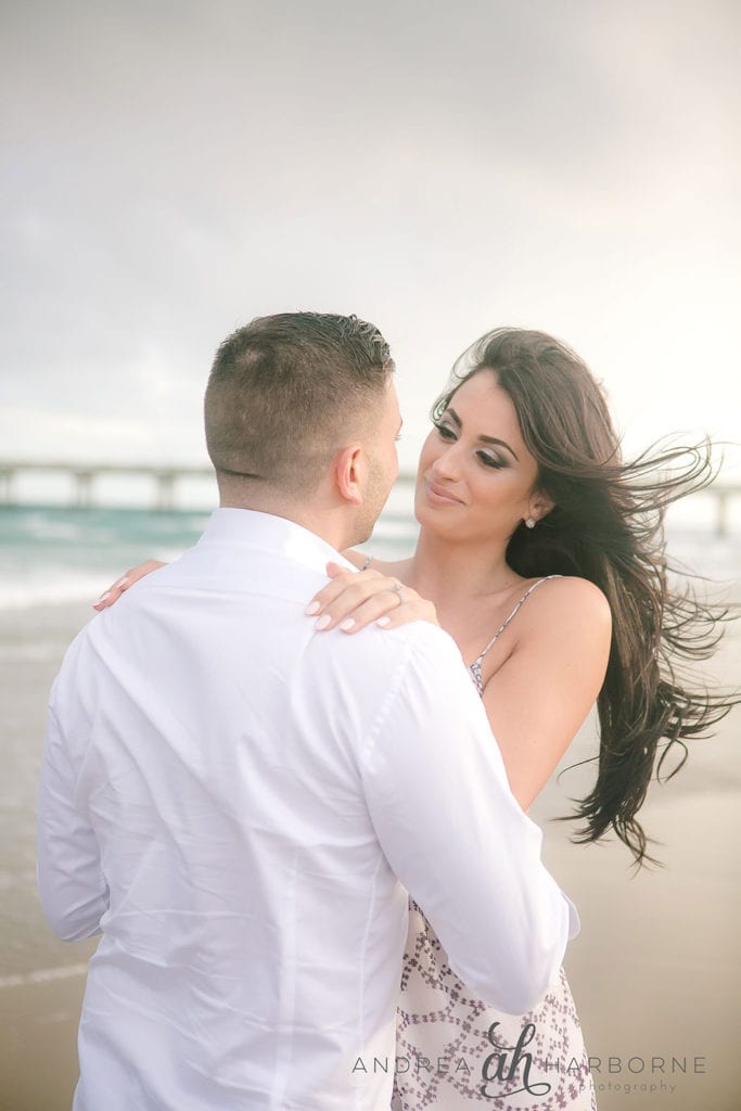 South Florida Beach Engagement | Andrea Harborne Photography