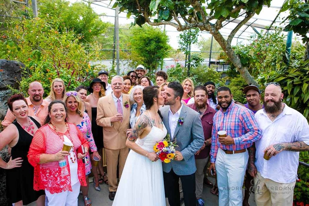 Butterfly World Wedding Ceremony