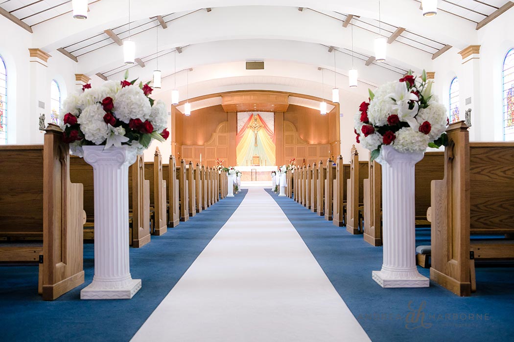 Wedding at St Sebastian's Catholic Church Fort Lauderdale | Fort Lauderdale Wedding Photographer | Andrea Harborne Photography