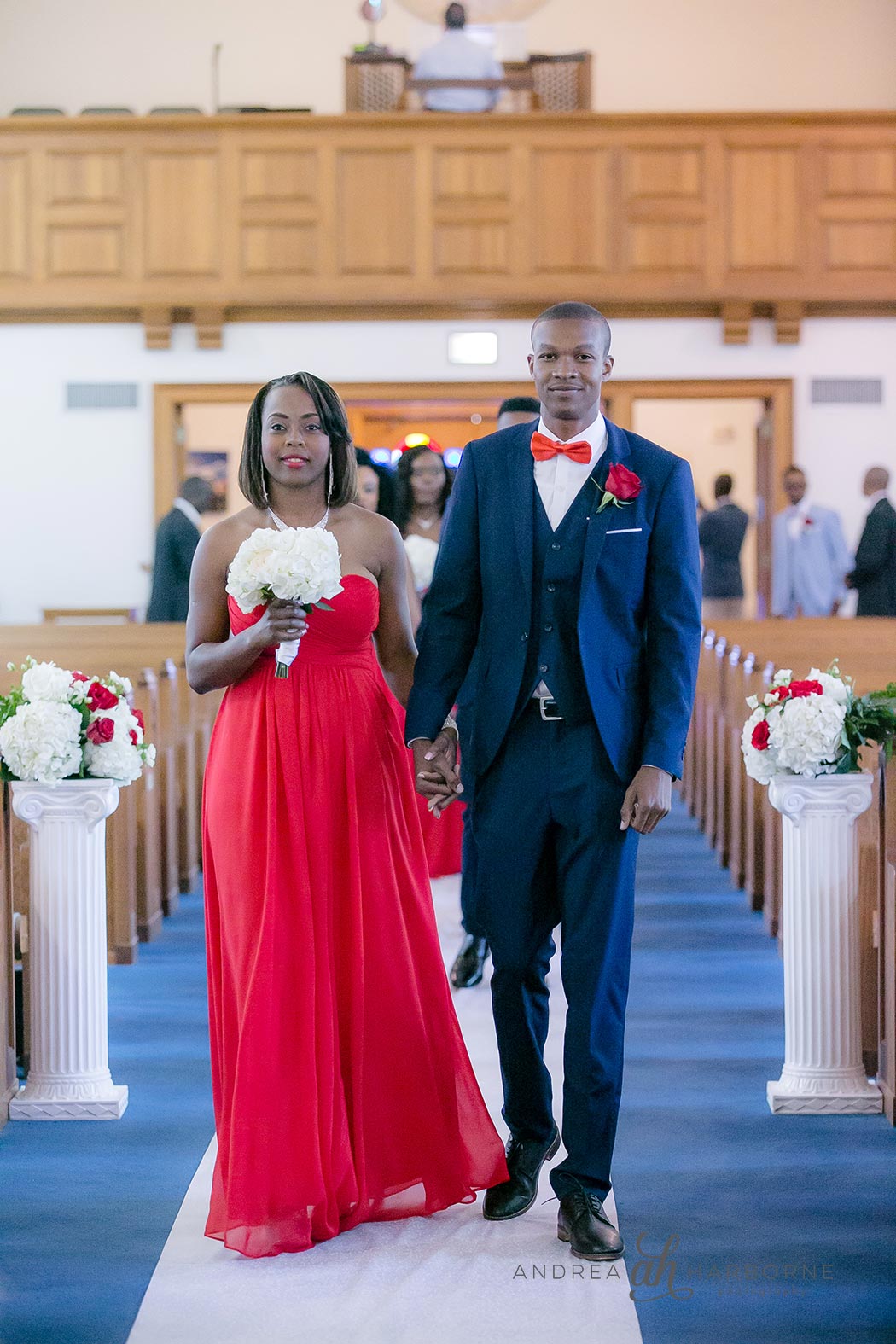 Wedding Ceremony at St Sebastian's Catholic Church | Fort Lauderdale Wedding Photographer | Andrea Harborne Photography