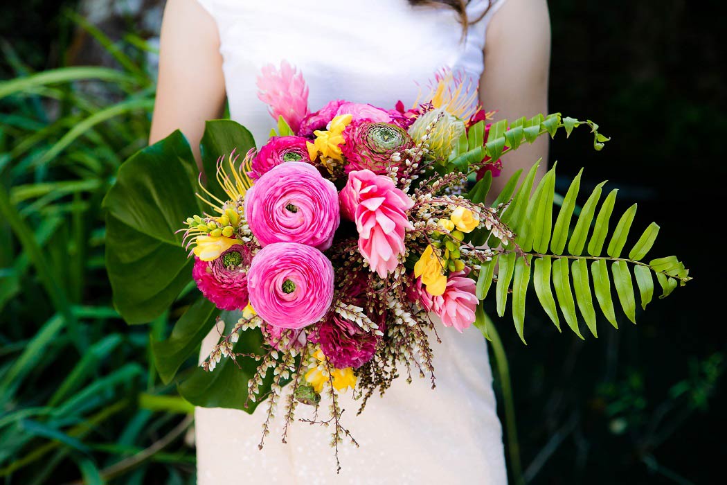 unique romantic bridal bouquet