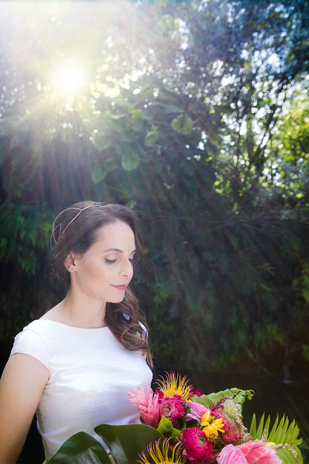 beautiful modern bridal bouquet