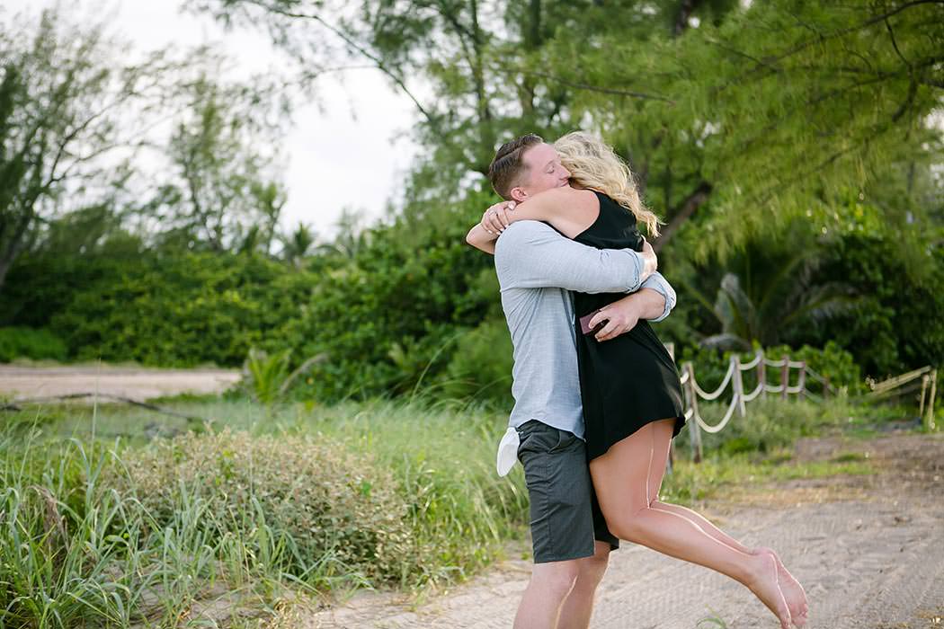 couple celebrate