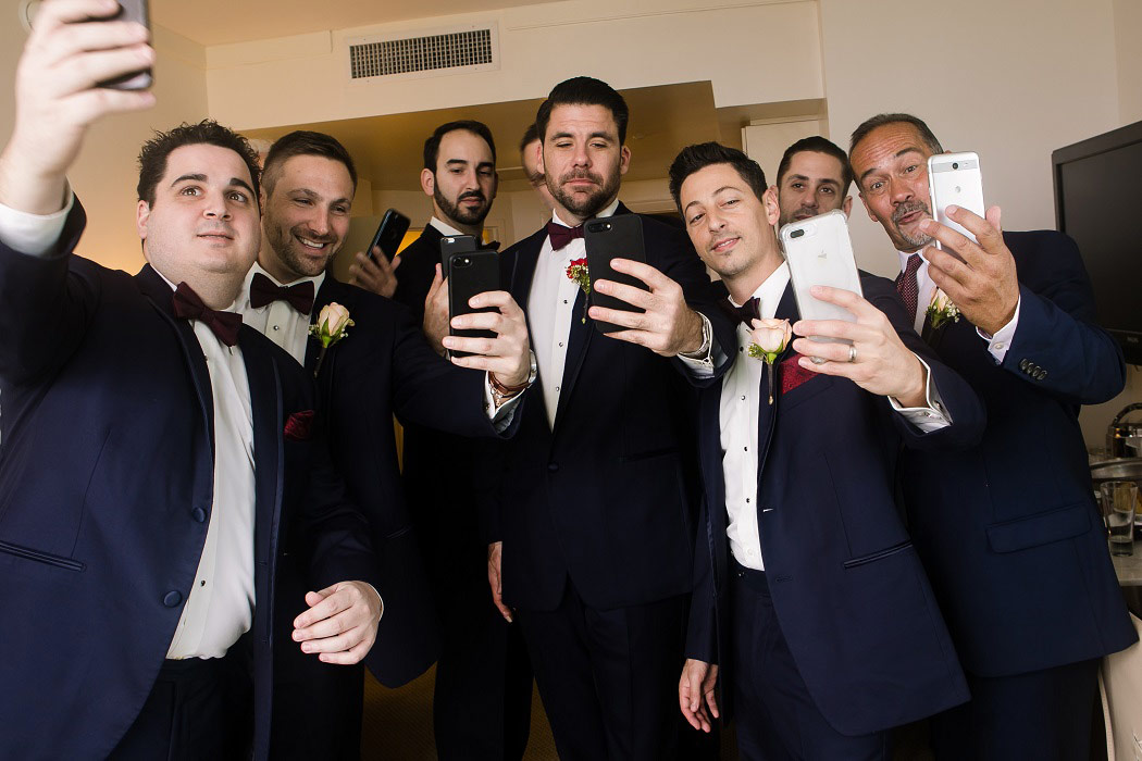 fun poses for groom and groomsmen for wedding photography | biltmore hotel miami wedding | groomsmen