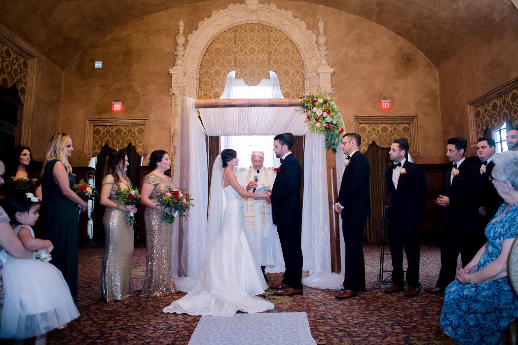 wedding in the ballroom of the biltmore hotel in miami | modern miami wedding