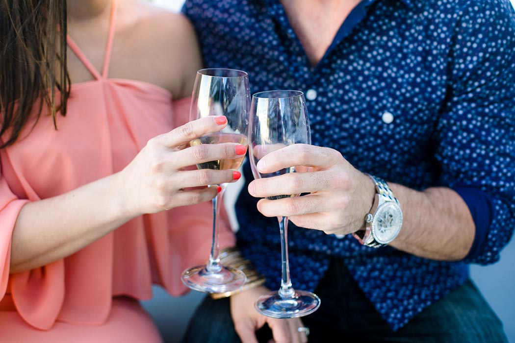 adorable wedding proposal at w hotel fort lauderdale