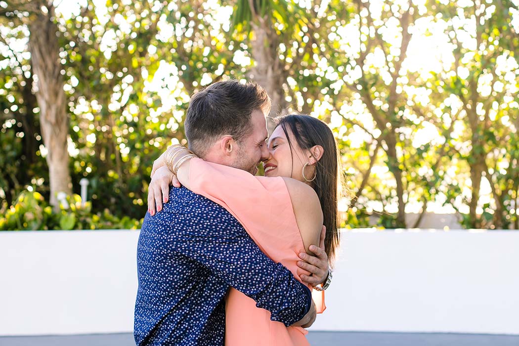 adorable wedding proposal at w hotel fort lauderdale