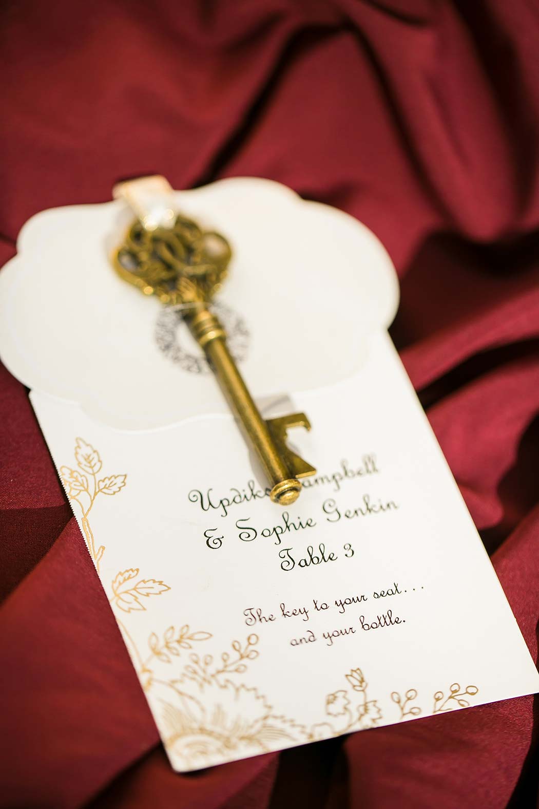 flamingo gardens rustic wedding detail photo