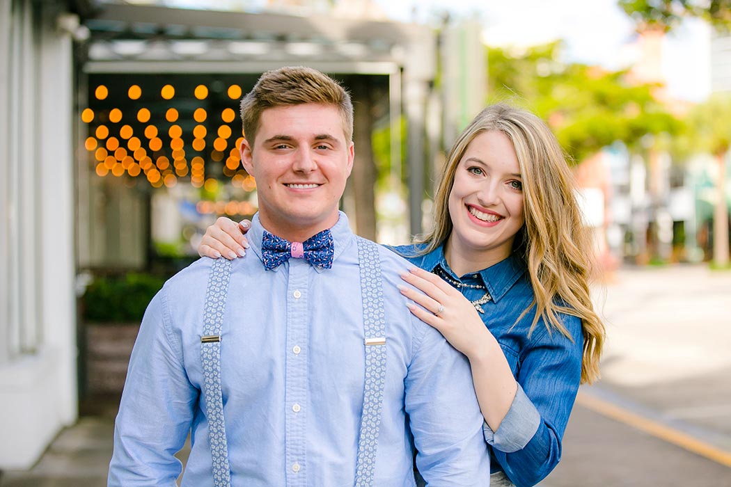 romantic and modern engagement session in fort lauderdale 