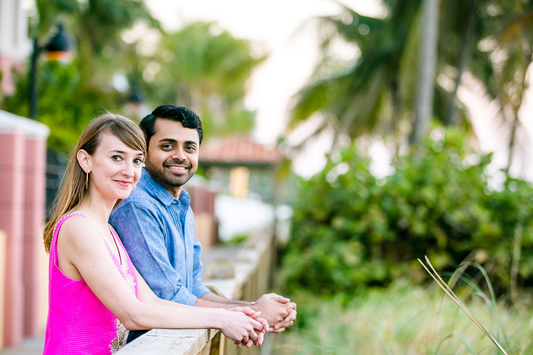 beach engagement session | fort lauderdale beach engagement photography