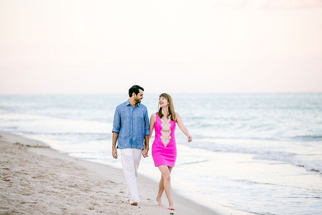 fort lauderdale beach engagement photoshoot | engagement photography fort lauderdale | indian engagement photographer fort lauderdale