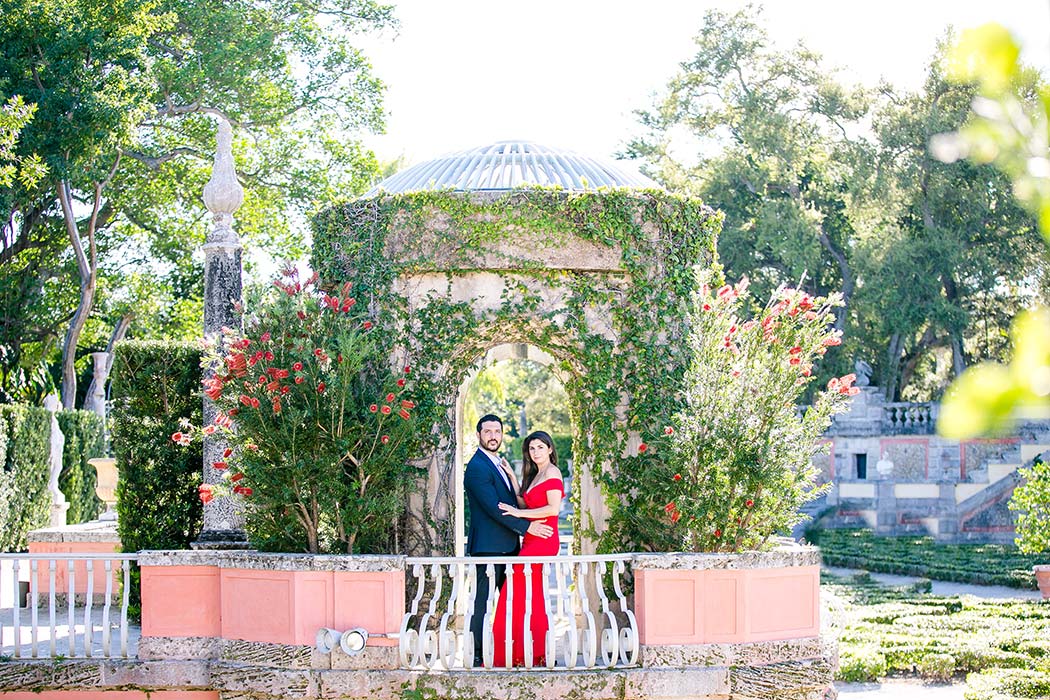 California Yoga Photography, Vizcaya Gardens, Miami