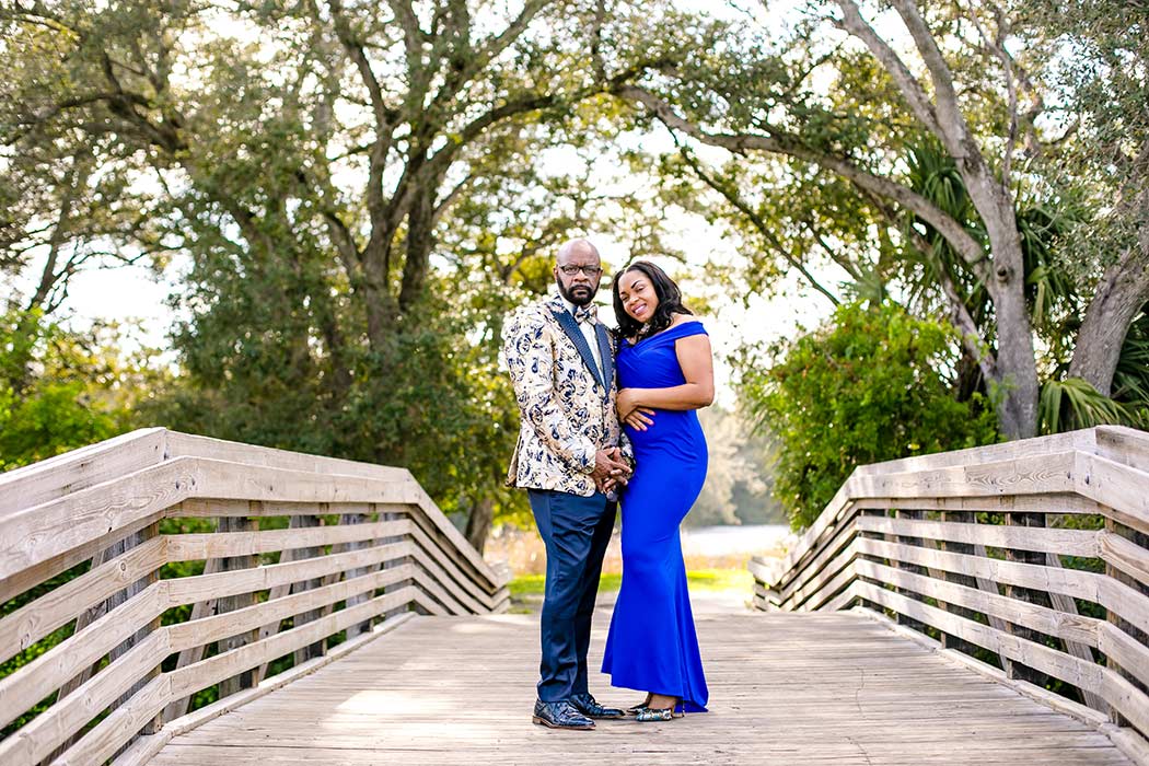 gorgeous black couple formal photography | formal photography session tree tops park | black couple formal photographs