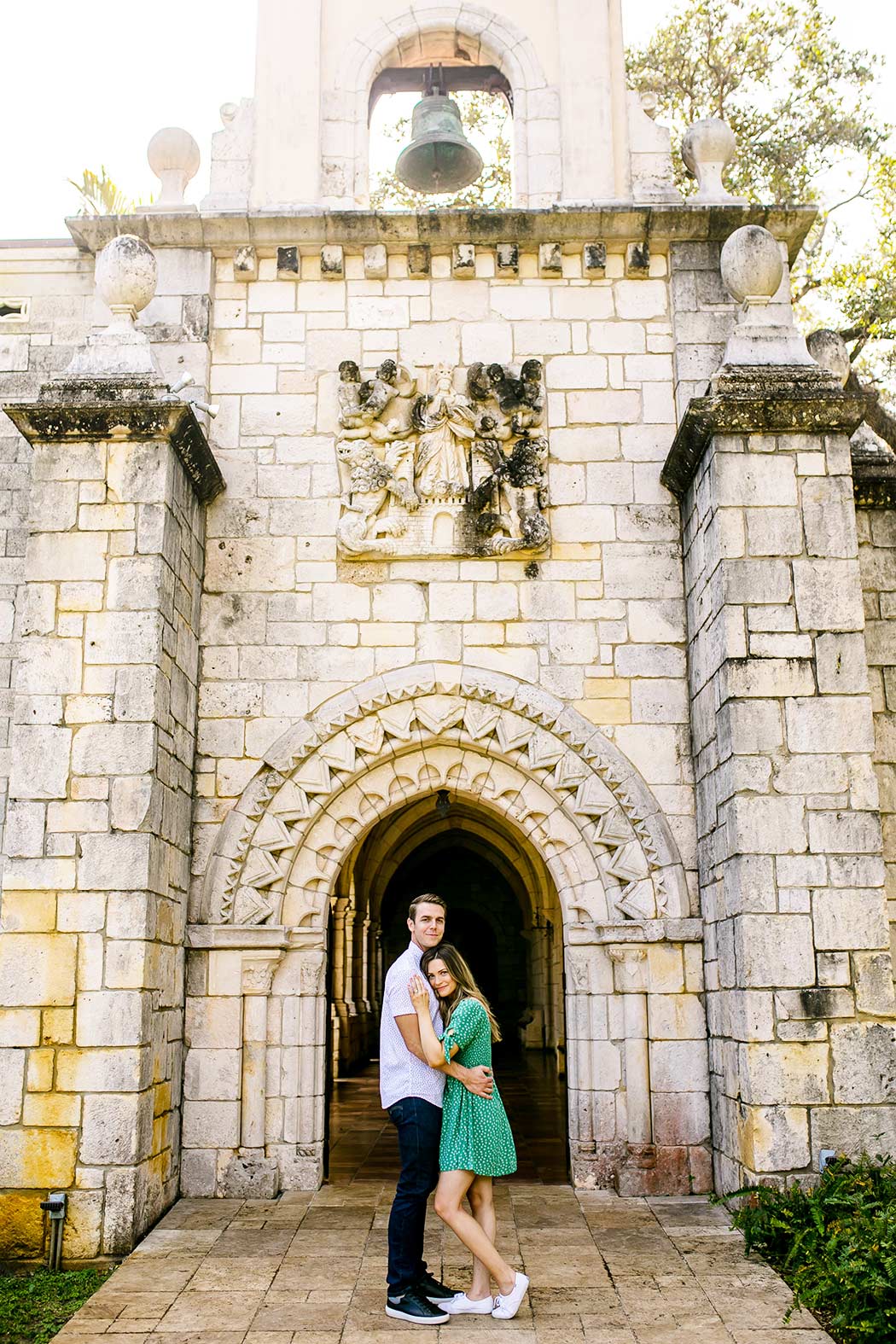 engagement photography at the ancient spanish monastery | andrea harborne photography | surprise marriage proposal ancient spanish monastery
