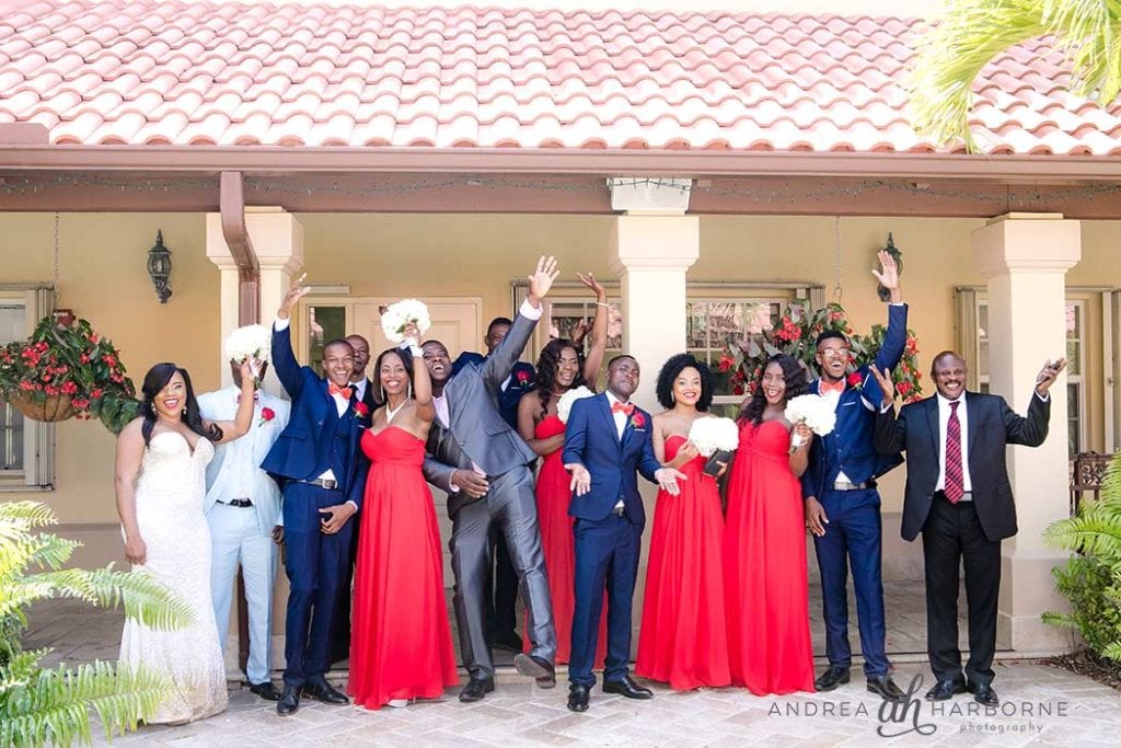 bridal party in fort lauderdale