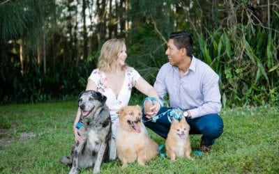 Fort Lauderdale Engagement Photoshoot | Plantation Heritage Park