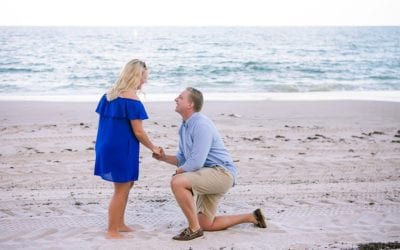 Adorable Fort Lauderdale Beach Proposal | Dalton + Katie