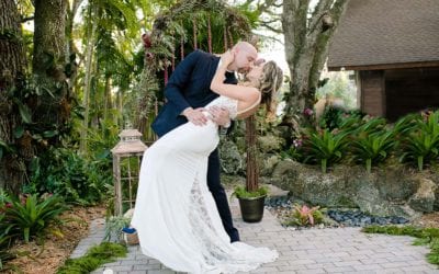 Modern Wedding at Living Sculpture Sanctuary Davie | Natalia + Ryan