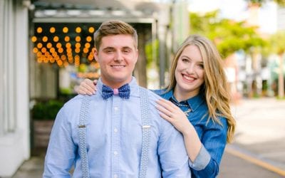 Romantic Engagement Photoshoot, Las Olas Boulevard, Fort Lauderdale