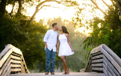 Nature-Inspired Engagement Photoshoot | Tree Tops Park