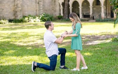 Surprise Proposal Photoshoot | Ancient Spanish Monastery, Miami