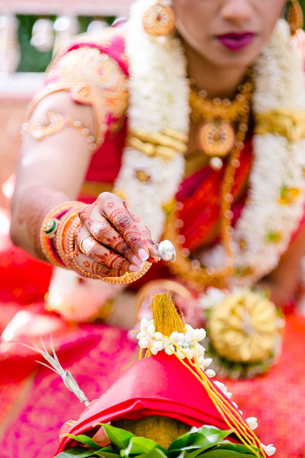 indian bride and groom get married in fort lauderdale bahia mar